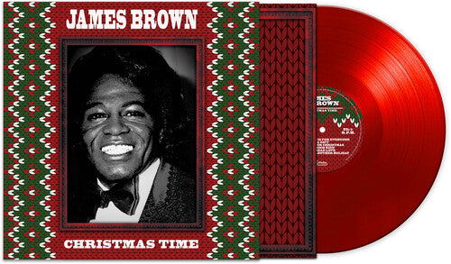 James Brown Christmas Time (Red Vinyl) LP Mint (M) Mint (M)