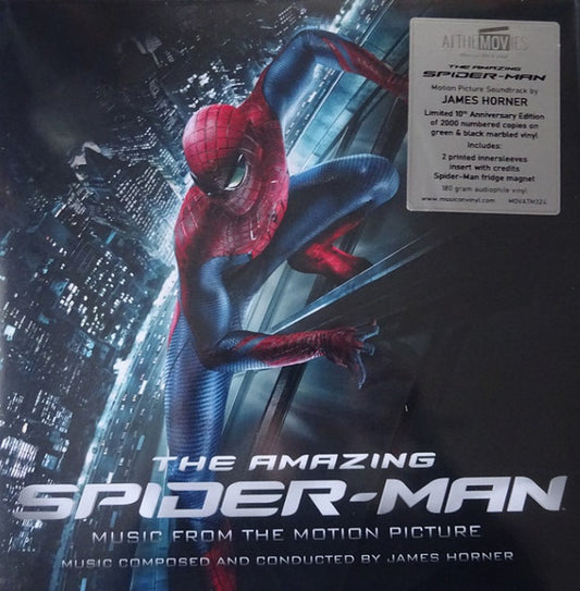 James Horner The Amazing Spider-Man (Music From The Motion Picture) Music On Vinyl, Sony Classical 2xLP, Ltd, Num, Gre Mint (M) Mint (M)