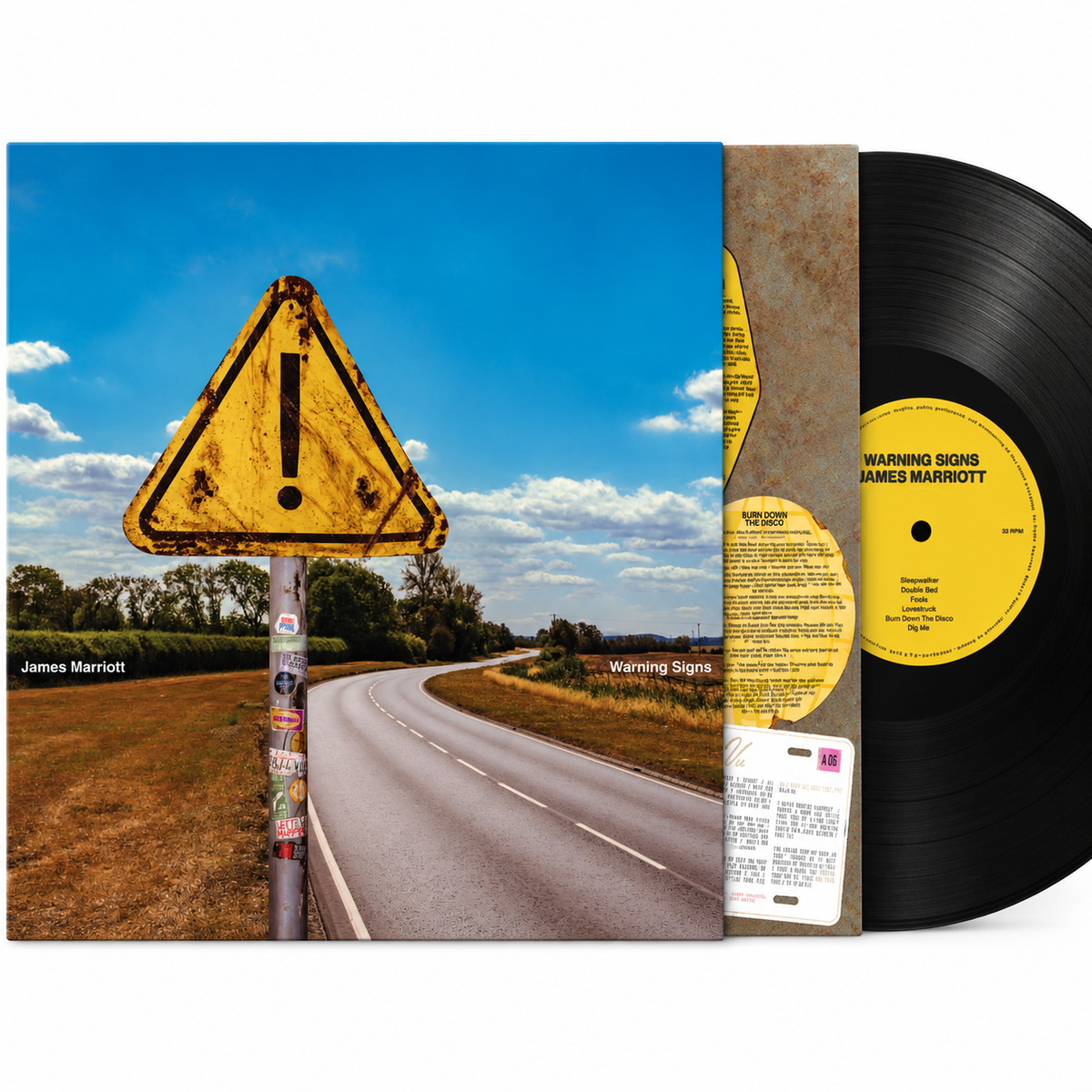 James Marriott - Warning Signs [Black Vinyl] |