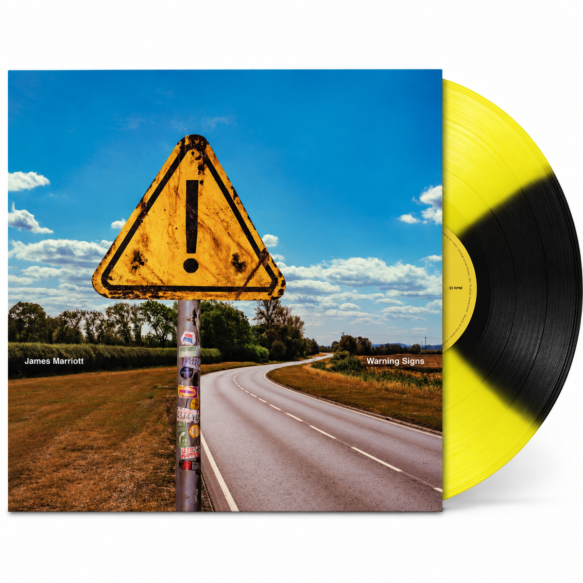James Marriott - Warning Signs (Indie Exclusive) [Yellow & Black 'Petal'] |