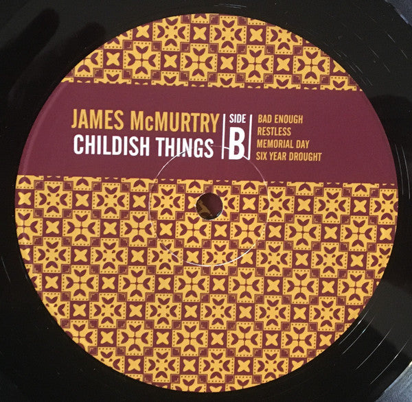 James McMurtry Childish Things Lightning Rod Records LP + LP, S/Sided + Album, RE Mint (M) Mint (M)