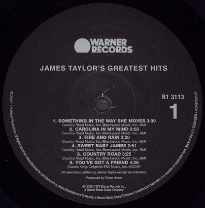 James Taylor's Greatest Hits | Mint (M) Mint (M) - FOLK *SEALED*
