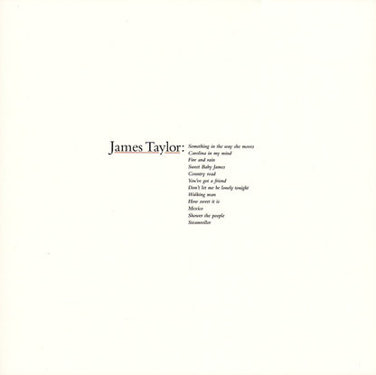 James Taylor's Greatest Hits | Mint (M) Mint (M) - FOLK *SEALED*
