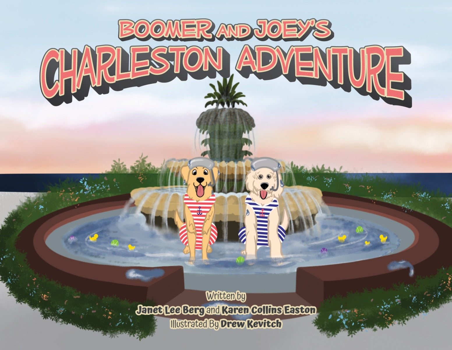 Boomer and Joey's Charleston Adventure HARDCOVER |