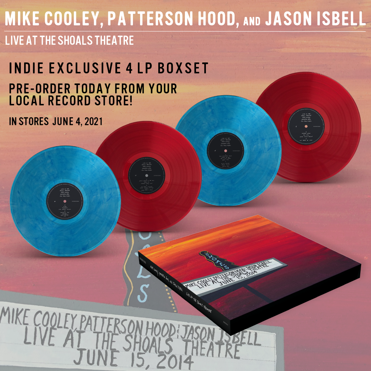 Live At The Shoals Theatre (Oversize Item Split, Indie Exclusive) |