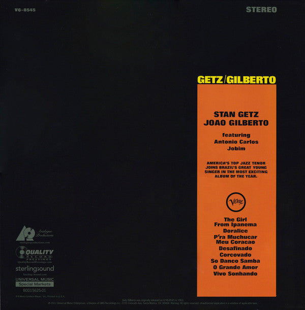 Getz / Gilberto | Mint (M) Mint (M)