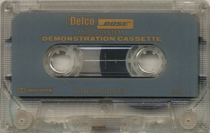 Delco / Bose Music System Demonstration Cassette | Near Mint (NM) Near Mint (NM)