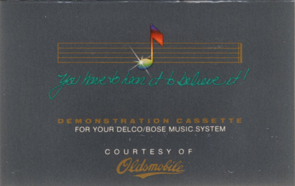 Delco / Bose Music System Demonstration Cassette | Near Mint (NM) Near Mint (NM)
