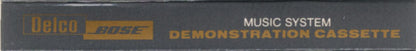 Delco / Bose Music System Demonstration Cassette | Near Mint (NM) Near Mint (NM)