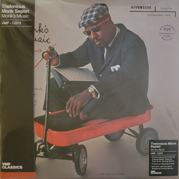 Thelonious Monk Septet - Monk's Music | Mint (M) Mint (M) - JAZZ *COLOR/VMP*