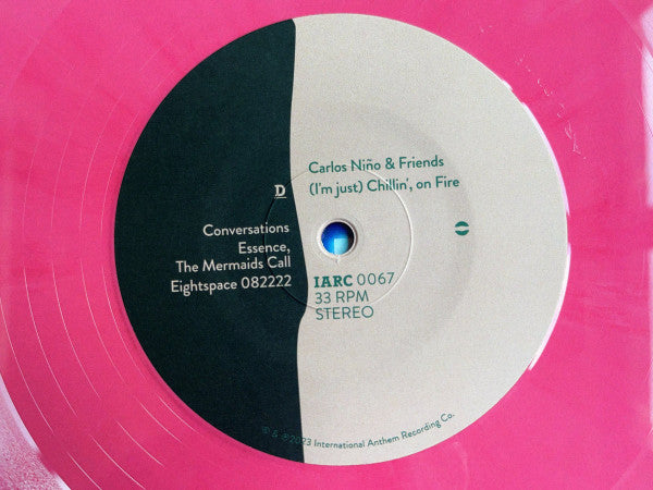 Carlos Niño & Friends - (I'm just) Chillin', on Fire (2LP Pink Vinyl) | Mint (M) Mint (M) - JAZZ *COLOR*