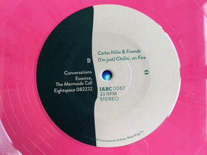Carlos Niño & Friends - (I'm just) Chillin', on Fire (2LP Pink Vinyl) | Mint (M) Mint (M) - JAZZ *COLOR*