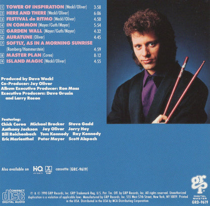 Dave Weckl - Master Plan (CD GRP GRD-9619 1990) | - JAZZ/FUSION / USED *EXCELLENT+*