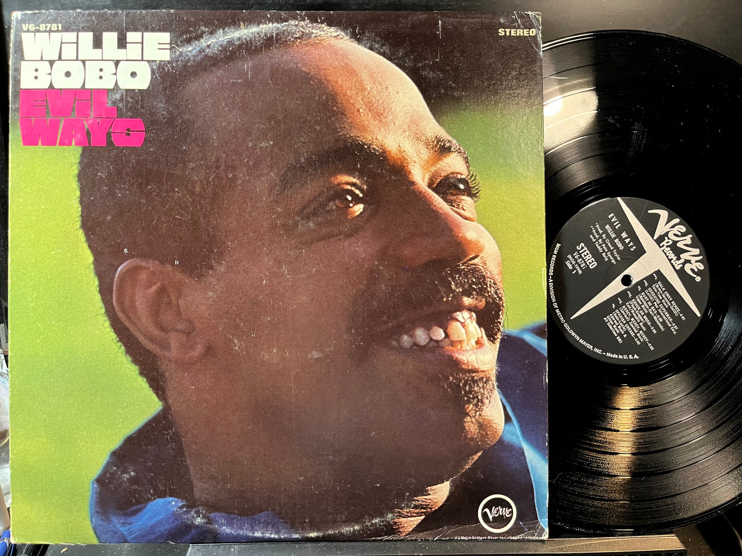 Willie Bobo - Evil Ways (VINYL LP) | Excellent+ (EX+) Excellent+ (EX+) - JAZZ/LATIN / USED *EXCELLENT+*