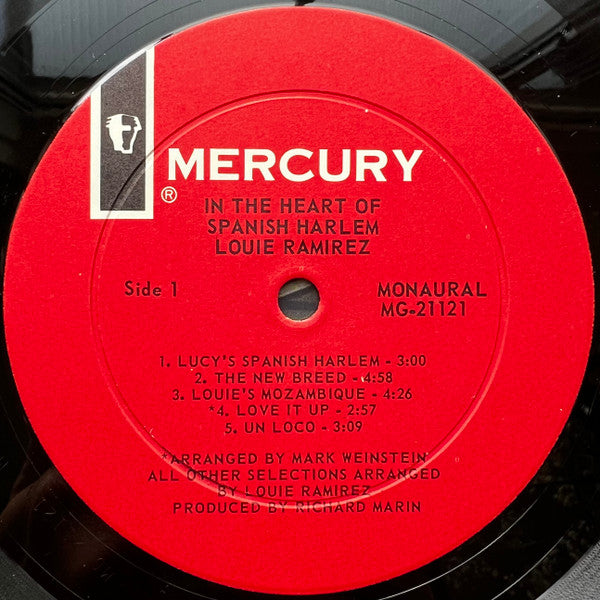 Louie Ramirez - In The Heart Of Spanish Harlem / En El Corazón De Harlem Español (VINYL LP) | Very Good (VG) Very Good Plus (VG+) - JAZZ/LATIN / USED *VERY GOOD*