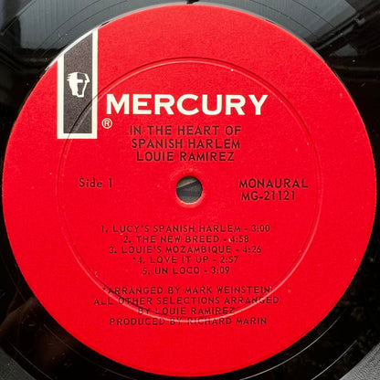 Louie Ramirez - In The Heart Of Spanish Harlem / En El Corazón De Harlem Español (VINYL LP) | Very Good (VG) Very Good Plus (VG+) - JAZZ/LATIN / USED *VERY GOOD*