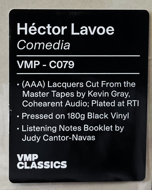 Comedia (VMP | 180 GRAM VINYL) | Mint (M) Mint (M) - WORLD/LATIN *SEALED*