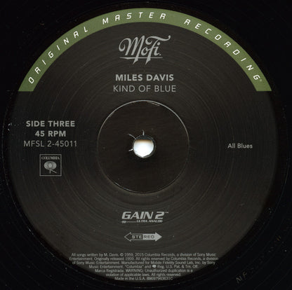 Miles Davis - Kind Of Blue | Mint (M) Mint (M) - JAZZ *MFSL BOX*