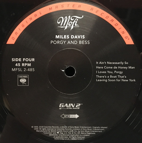 Porgy And Bess | Mint (M) Mint (M)