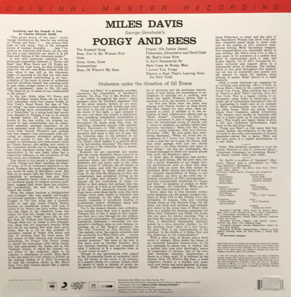 Porgy And Bess | Mint (M) Mint (M)
