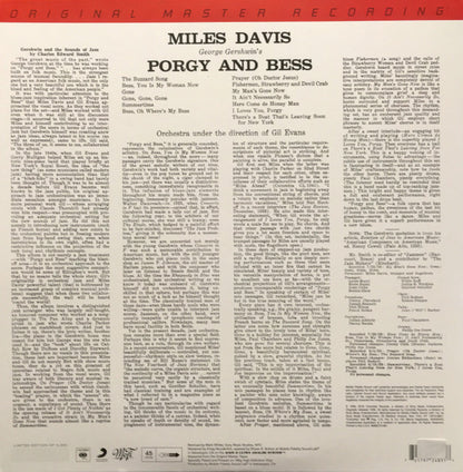 Porgy And Bess | Mint (M) Mint (M)