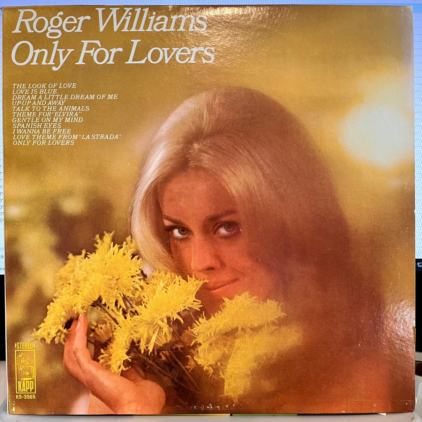 Roger Williams (2) - Only For Lovers | Near Mint (NM) Near Mint (NM) - JAZZ *NEAR MINT*