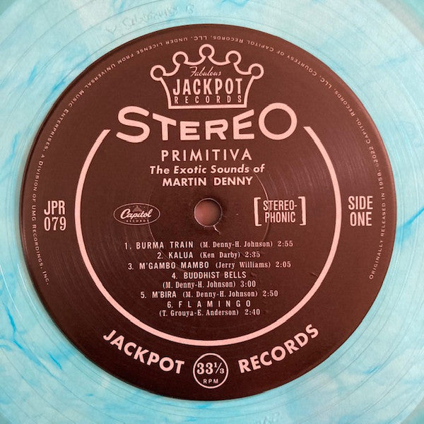 Primitiva (Blue Translucent Swirl Vinyl) | Mint (M) Mint (M) - JAZZ *NEW/COLOR*