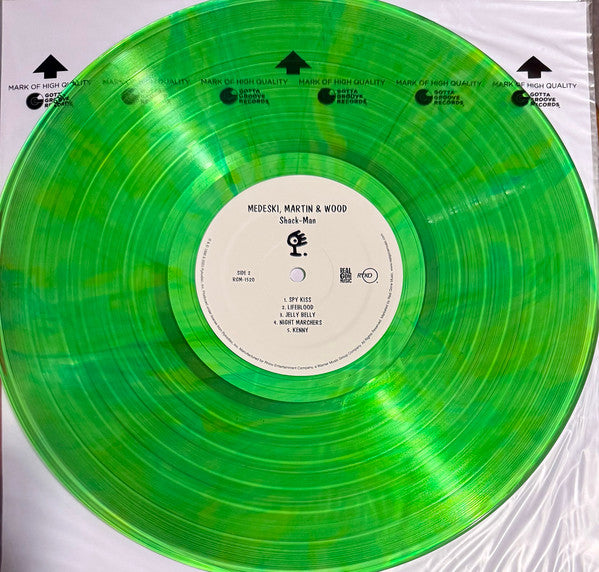 Medeski Martin & Wood - Shack-man (FLUORESCENT GREEN VINYL) | Mint (M) Mint (M) - JAZZ *NEW/COLOR*
