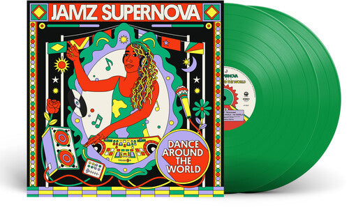 Jamz Supernova - (PRESALE 10/16/26) Dance Around The World (IEX GREEN VINYL 2xLP) | NEW - JAZZ *NEW/COLOR*