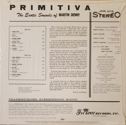 Primitiva (Blue Translucent Swirl Vinyl) | Mint (M) Mint (M) - JAZZ *NEW/COLOR*