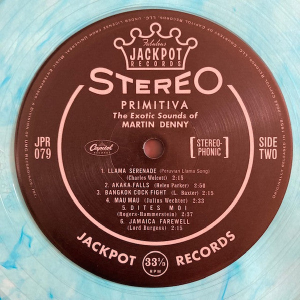 Primitiva (Blue Translucent Swirl Vinyl) | Mint (M) Mint (M) - JAZZ *NEW/COLOR*