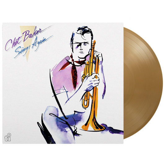 Chet Baker - (PRESALE 7/24/26) Sings Again (180G 50TH ANN LMTD 500 GOLD VINYL) | Mint (M) Mint (M) - JAZZ *NEW/COLOR*