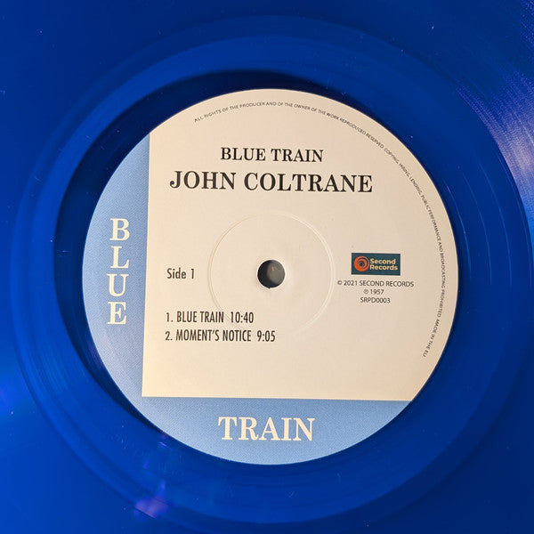 John Coltrane - Blue Train (BLUE VINYL) | Mint (M) Mint (M) - JAZZ *NEW/COLOR*