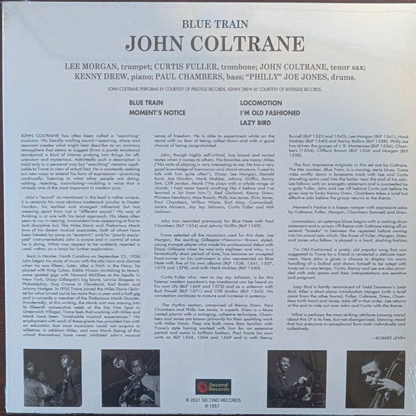 John Coltrane - Blue Train (BLUE VINYL) | Mint (M) Mint (M) - JAZZ *NEW/COLOR*