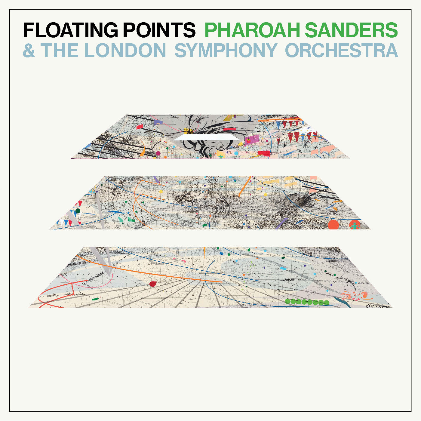 Floating Points Pharoah Sanders & the London Symph - (PRESALE 6/26/26) Promises (ABIOGENESIS BLUEGREEN VINYL) | Mint (M) Mint (M) - JAZZ *NEW/COLOR*