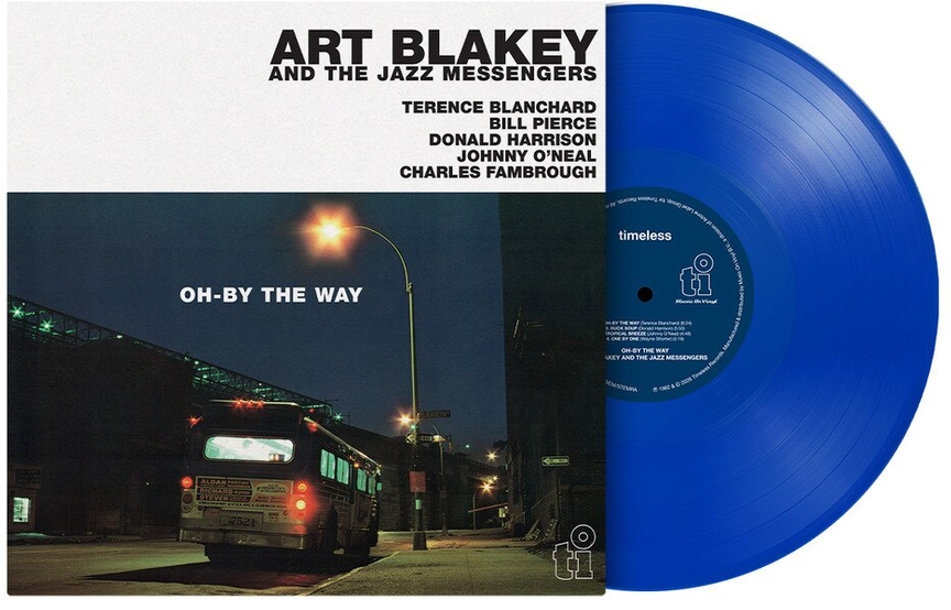 Art Blakey And The Jazz Messengers - (PRESALE 9/11/26) Oh-by The Way (MOV BLUE VINYL LP MUSIC ON VINYL MOVLP4186 2026) | NEW - JAZZ *NEW/COLOR*