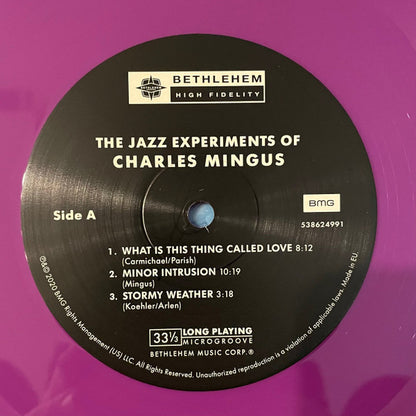 The Jazz Experiments Of Charles Mingus (VMP) | Mint (M) Mint (M)