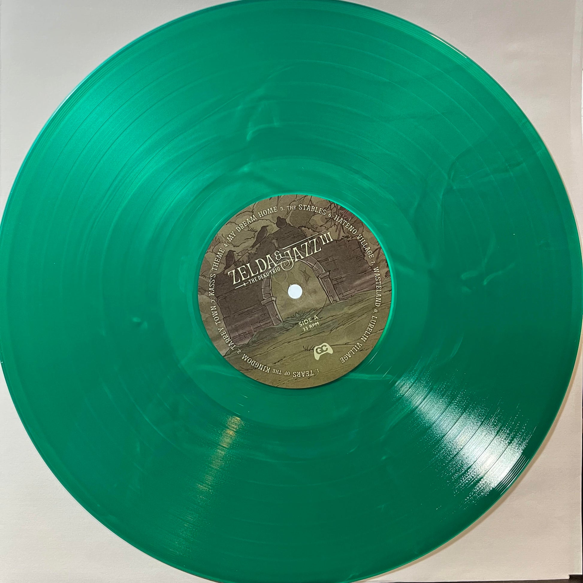 Deku Trio - Zelda & Jazz III (GREEN VINYL) | Mint (M) Mint (M) - JAZZ *NEW/COLOR*