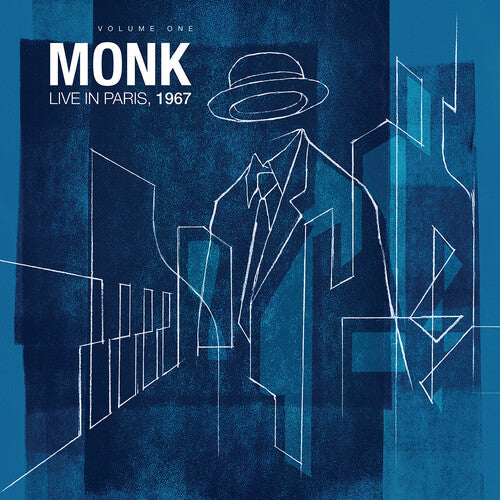 (PRE ORDER 4/24/26) Monk Live In Paris, 1967, Volume One (BLUE VINYL) | - JAZZ *NEW/COLOR*