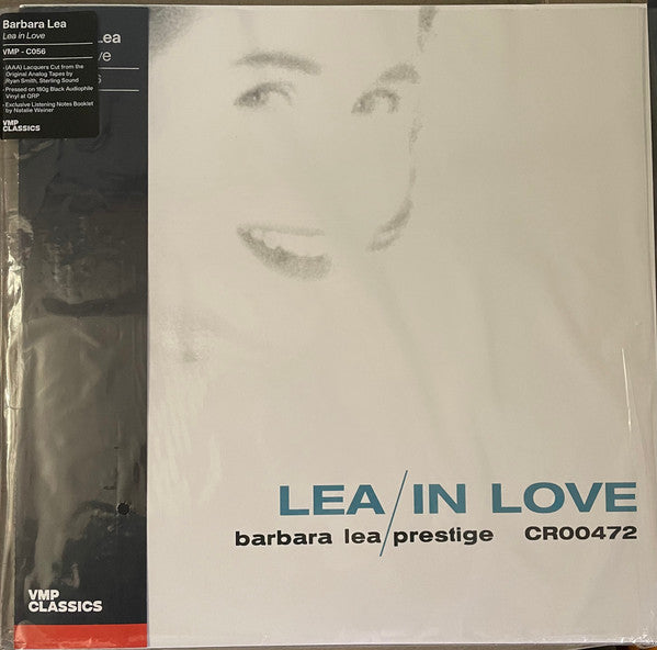 Barbara Lea - Lea In Love | Mint (M) Mint (M) - JAZZ *NEW/VMP*