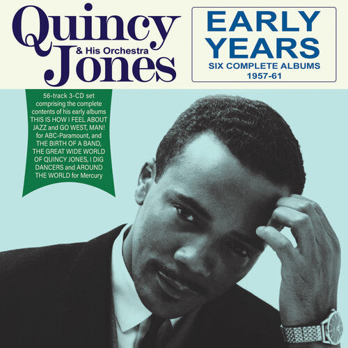 Quincy Jones & His Orchestra Format - Early Years: Six Complete Albums 1957-61 (3xCD) | NEW - JAZZ *NEW*