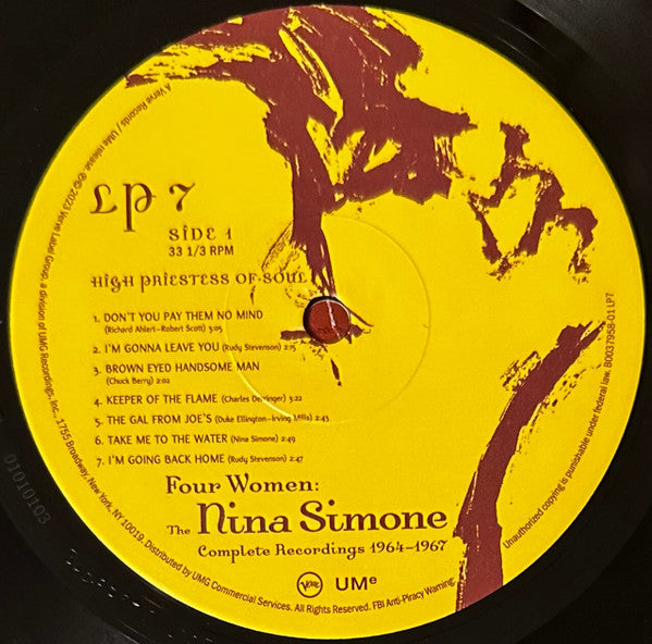 Nina Simone - Four Women: The Nina Simone Complete Recordings 1964-1967 (VINYL 4xLP Verve B0037958-01) | - JAZZ *NEW*