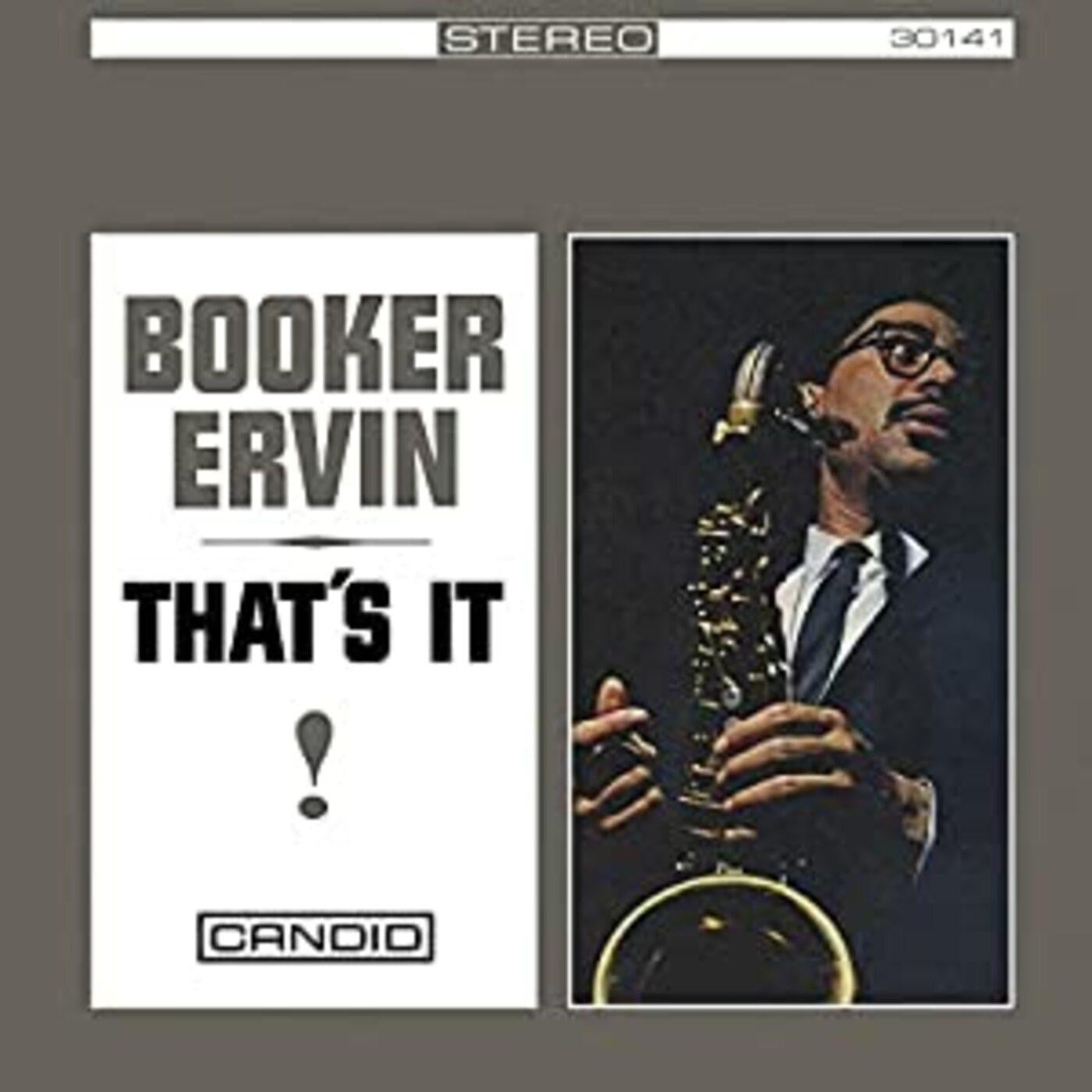 Ervin, Booker - That's It (CD) | - JAZZ *NEW*