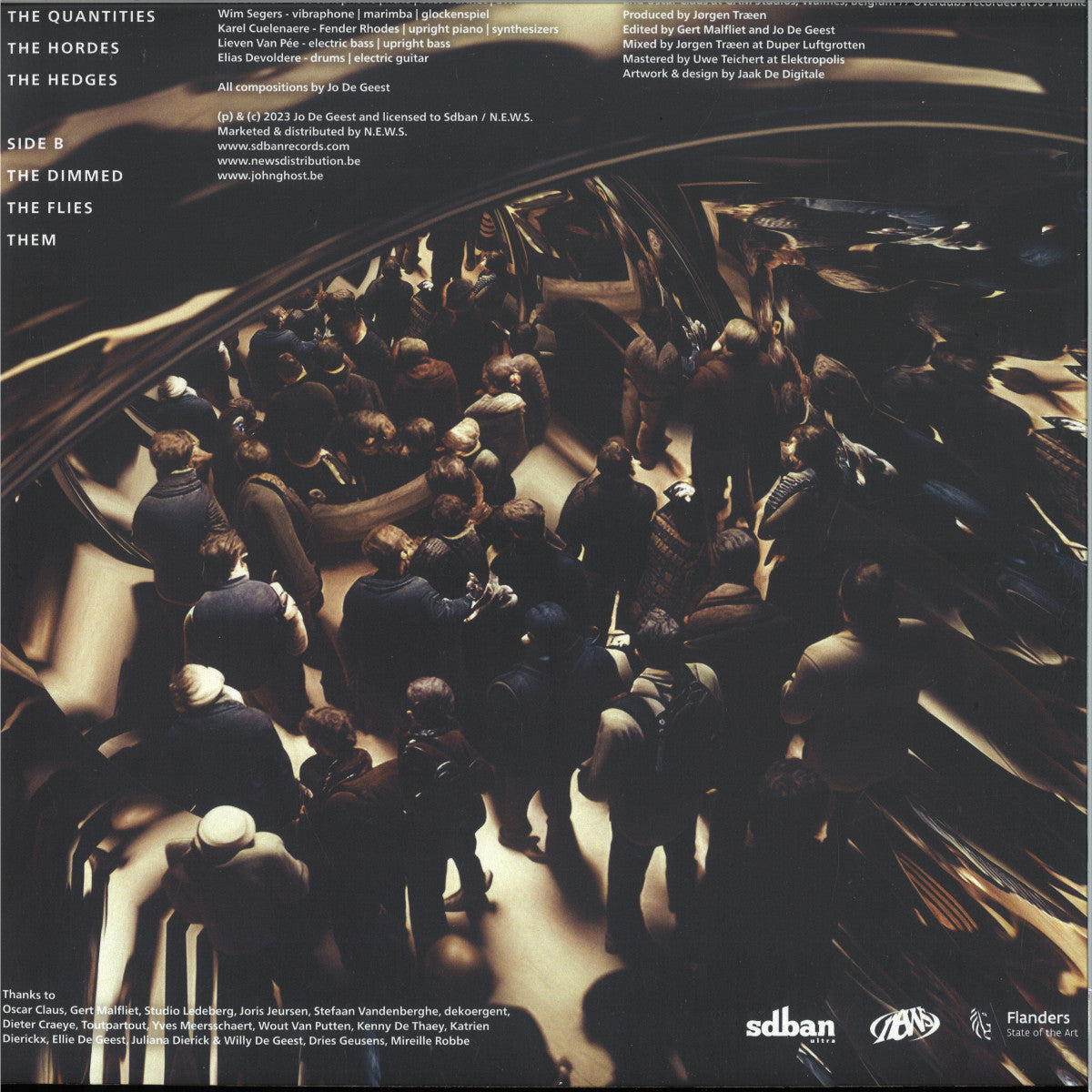 John Ghost - Thin Air . Mirror Land (VINYL LP) | NEW - JAZZ *NEW*
