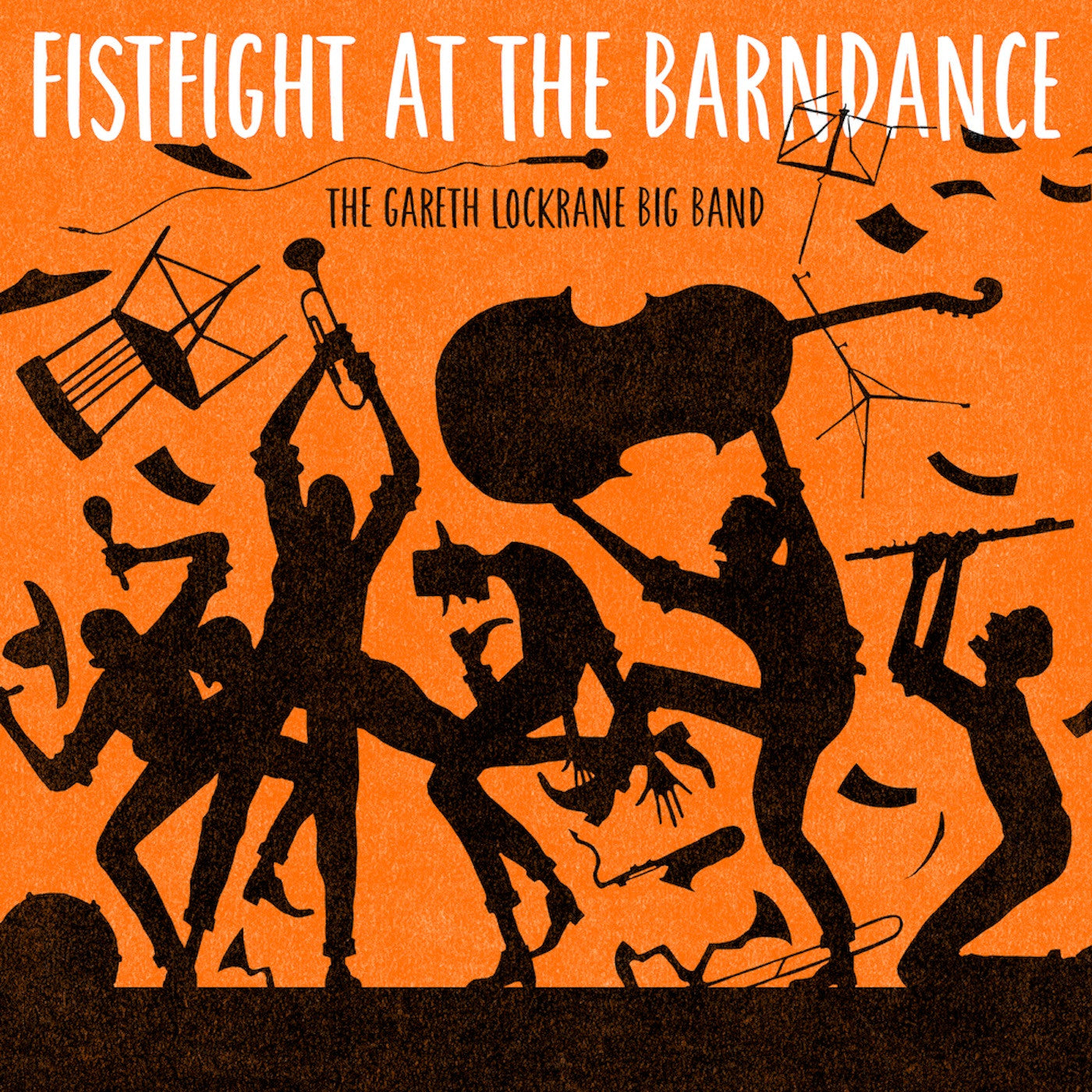 Gareth Lockrane Big Band, The - Fist Fight at the Barn Dance (CD) | Mint (M) Mint (M) - JAZZ *NEW*