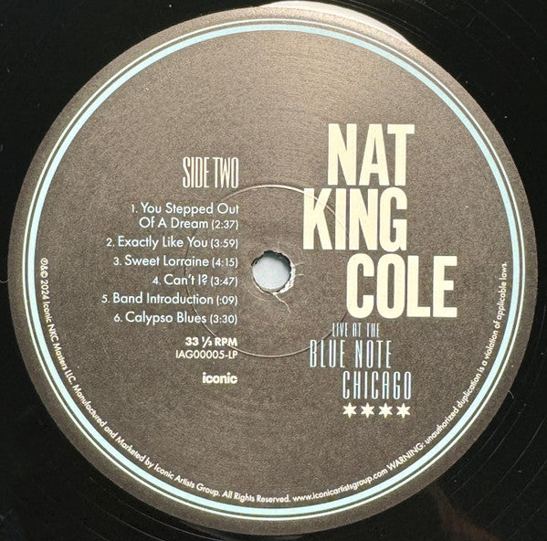Nat King Cole - Live At The Blue Note Chicago | Mint (M) Mint (M) - JAZZ *NEW*