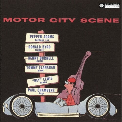 DONALD BYRD / PEPPER ADAMS - (PRESALE 12/4/26) Motor City Scene - Limited Ed. (LTD IMPORT VINYL LP) | NEW - JAZZ *NEW*