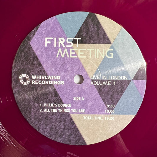 Lee Konitz, Dan Tepfer, Michael Janisch & Jeff Wil - First Meeting: Live In London Volume 1 (Purple VINYL 2xLP) | NEW - JAZZ *NEW/COLOR*