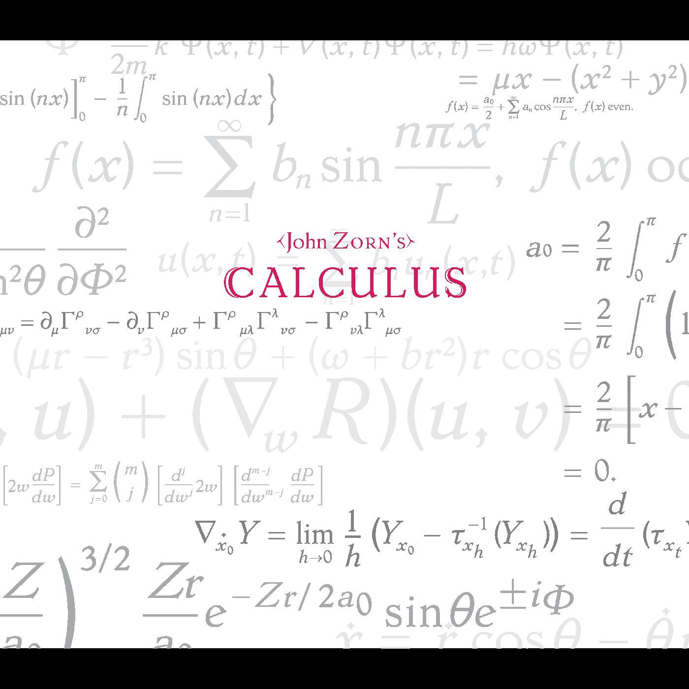 Zorn, John - Calculus (CD) | Mint Mint - JAZZ *NEW*
