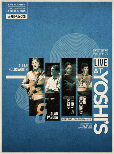 Allan Holdsworth - (PRESALE 11/13/26) Live At Yoshi'S (Friday 29-09-2006) - 2CD + Blu-Ray Region Free (IMPORT 3xCD) | NEW - JAZZ *NEW*